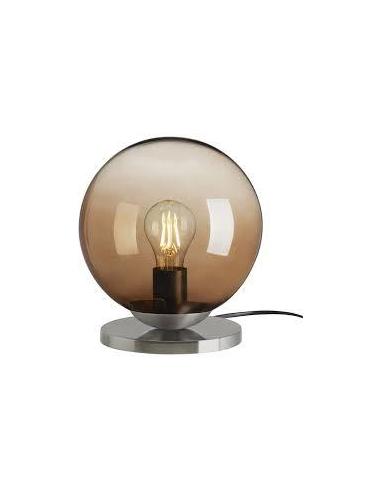 Luce Più 7010-014 Table lamp classic ball smoked brown