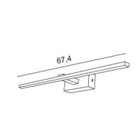 PROMOINGROSS L9034/16WH LAMPADA PARETE ELEGANCE