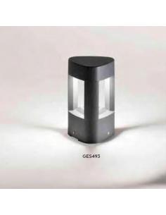 GEA LUCE GES493 BOLLARD Palo per esterni Lampada da terra grigio