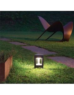 GEA LUCE GES493 BOLLARD Palo per esterni Lampada da terra grigio 2