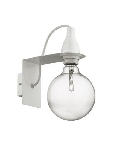 Ideal Lux 045191 Minimal AP1 Wall Lamp White