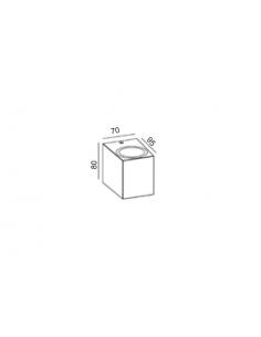 Mantra 6516 Kandanchu Applique da parete 1xGU10 IP54 Antracite 2