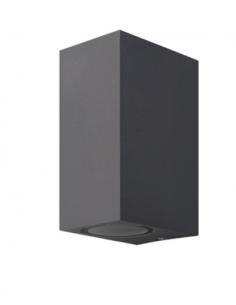 Mantra 6514 Kandanchu Wall Light 2xGU10 IP54 Dark Grey