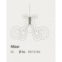 LINEA ZERO MI/S/64 W MIZAR Pendant Lamp White