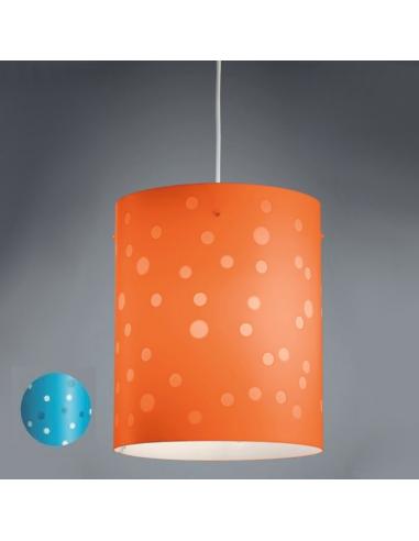 LINEA ZERO 908/XL/P/AZ Pois Pendant Lamp Light Blue