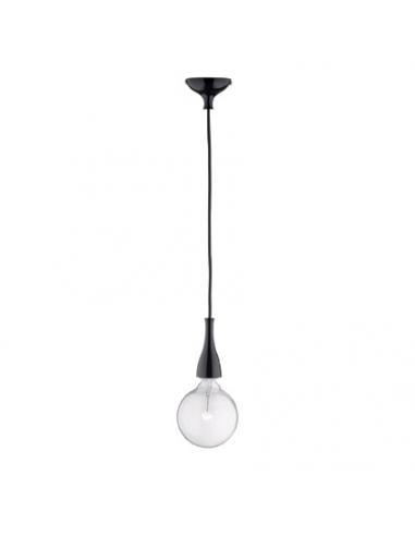 Ideal Lux 009407 Minimal SP1 Suspension Lamp Black
