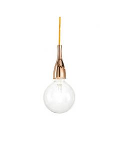 Ideal Lux 009391 Minimal SP1 Suspension Lamp Gold