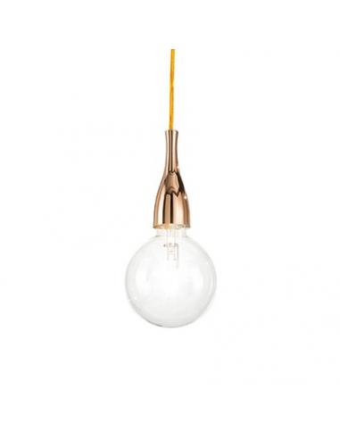 Ideal Lux 009391 Minimal SP1 Suspension Lamp Gold