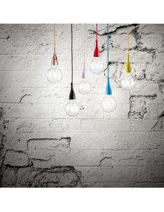 Ideal Lux 009391 Minimal SP1 Suspension Lamp Gold 2