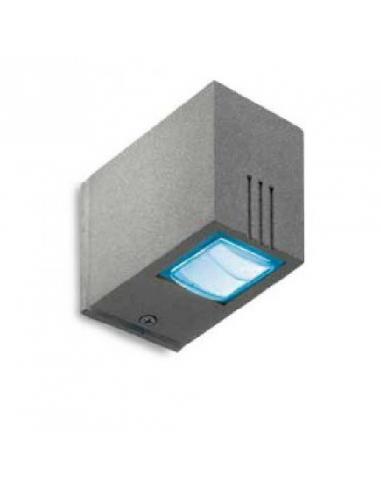 Pan EST459 Fusion Lampada Parete Led Integrato 3W Blu Piccola