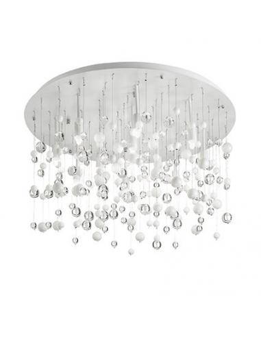 Ideal Lux 101187 Neve PL12 Ceiling Lamp White