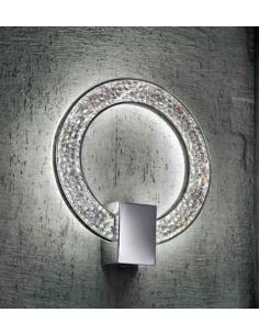 SILLUX LP 6/267 B MALÉ Lampada da Parete con cristalli a LED