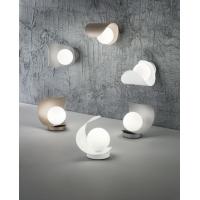 Fabas 3414-30-102 Adria Lampada da tavolo bianco