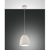 Fabas Luce 3533-40-102 Duchessa Lampada a sospensione Ceramica bianco