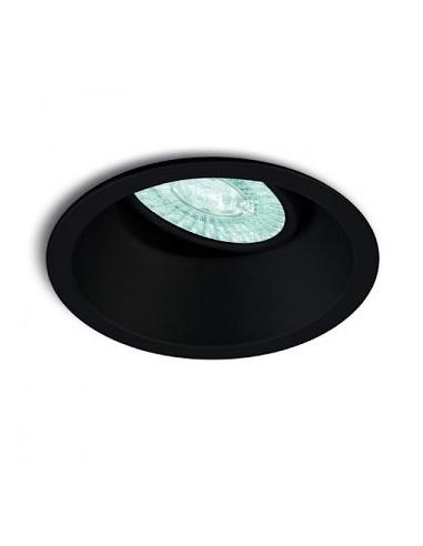 Mantra C0164 Faretto ad incasso GU10 rotondo nero
