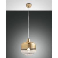 Fabas Luce 3520-40-332 Cathy suspension Lamp Gold-shaded