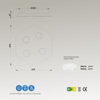 MANTRA 6642 Area Lampada da soffitto