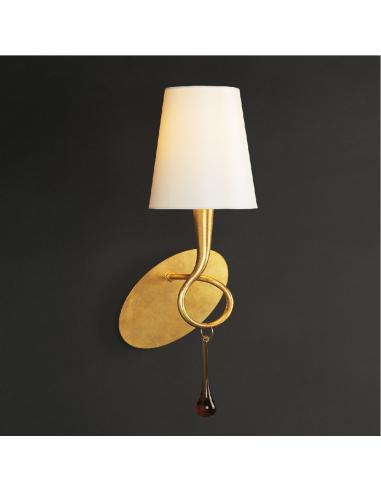 Mantra 3548 Paola Gold Lampada da parete 1L Oro
