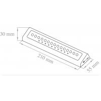 LAMPO WARDLED/BN Wardrobe Led Piccola lampada sottopensile
