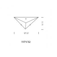 Sylcom 1171/52 D GRA Memmo ceiling Lamp