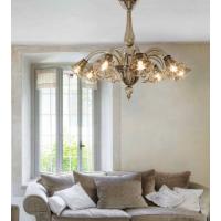 Sylcom 1420/5 K FU Venier Lampada a Sospensione ø72 Fumé