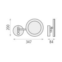 ACB ILUMINACION A32521ES Boan lighted Magnifying Mirror wall