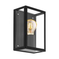 EGLO 94831 Alamonte 1 Outdoor wall lamp black 17x26cm