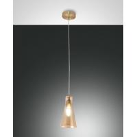 Fabas 3596-40-125 Dafne Pendant Lamp Amber