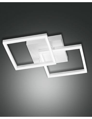 Fabas 3394-29-102 Bard 4000 K Ceiling Lamp Double Square White