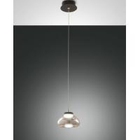 Fabas Luce 3547-40-126 Arabella Lampada a Sospensione Fumé